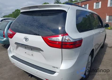 2015 Toyota Sienna Limited 7 Passenger from USA, damaged, VIN 5TDYK3DC8FS573348